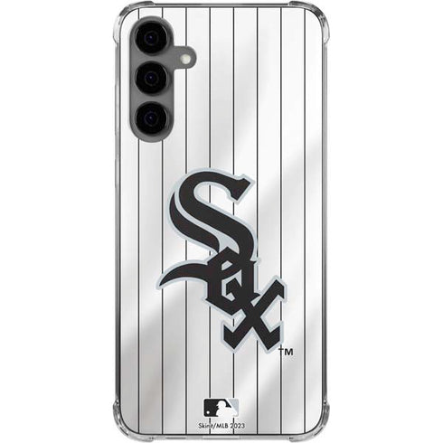 MLB Chicago White Sox Home Jersey Galaxy S24 Plus Clear Case